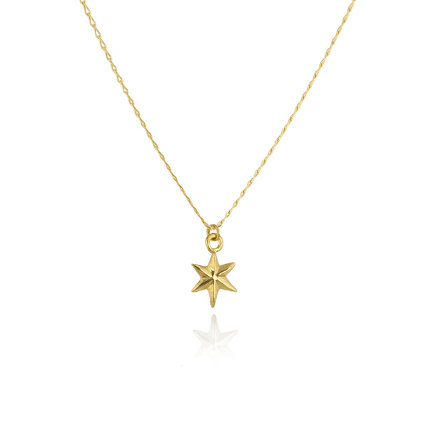 Mini star necklace Gold