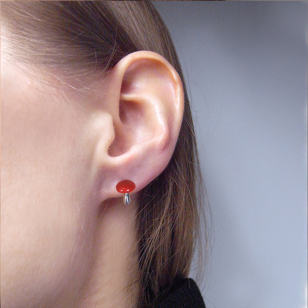 Mushroom Stud Earrings – momocreatura